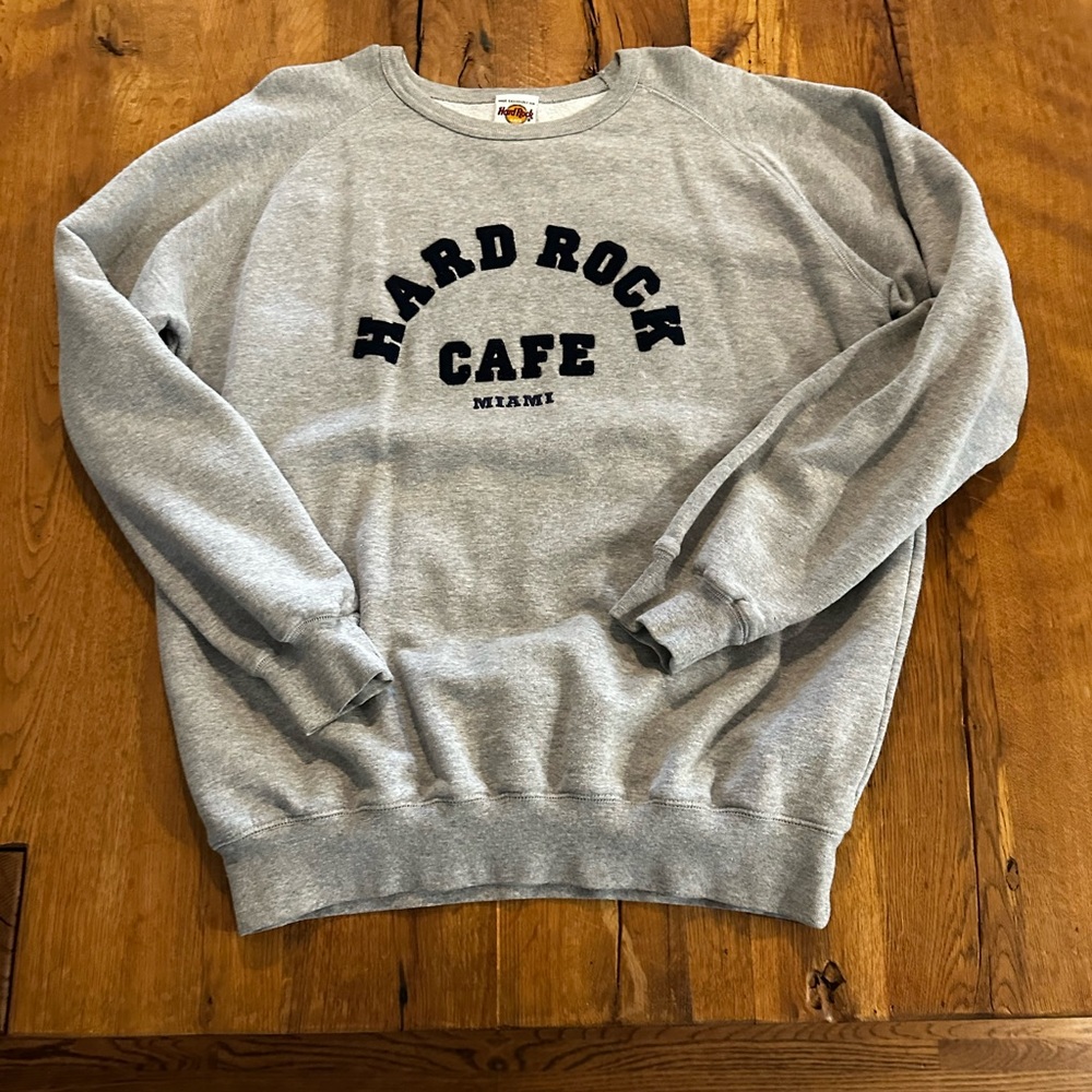 Vintage Hard Rock Cafe Miami embroidered 90s